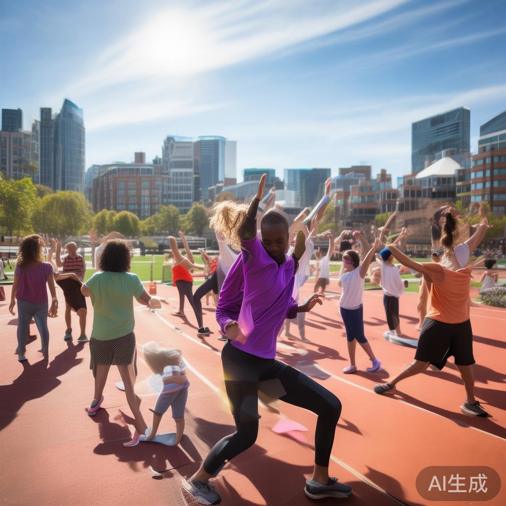 此外，全民健身运动逐渐深入人心，体育成为城市生活的